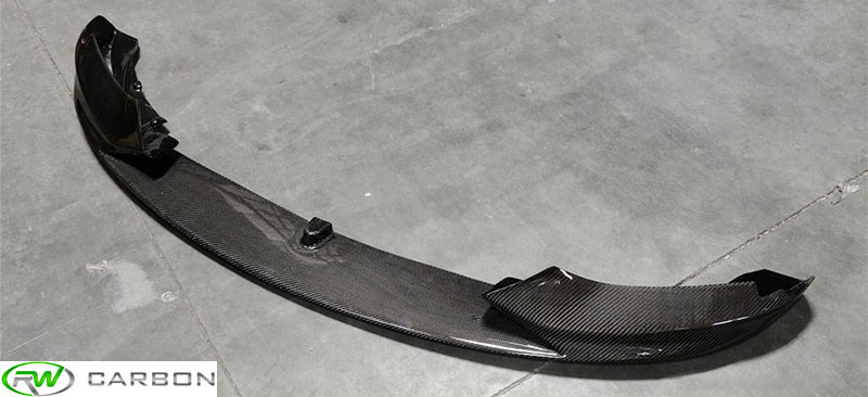 RW-Carbon-Fiber-Front-Lip-Spoiler-BMW-F32-4-Series-Dry-Prepreg-Carbon