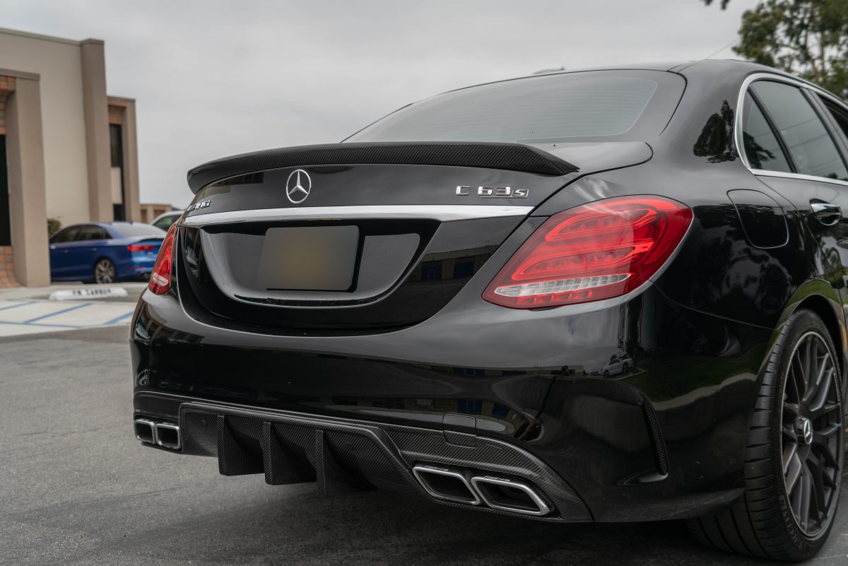 Mercedes AMG C63 Gets Back End Modifications - RW Carbon's Blog